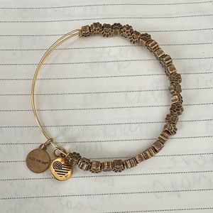 Alex and Ani Gold Dog Paw charm